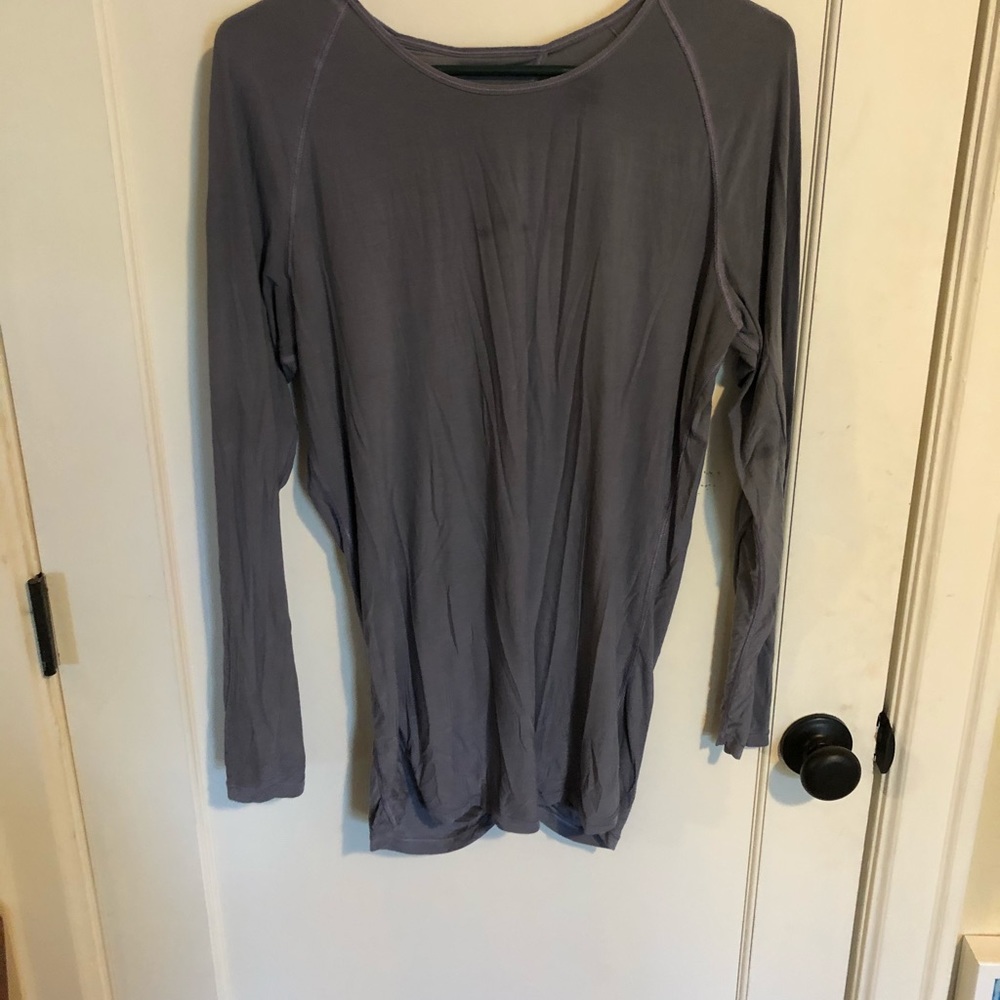 Lululemon Open Back Long Sleeve top